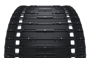 Ошиповка стандартной гусеницы для МБ Бурлак