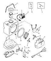 Авто-смесь 2-Х ТАКТНОГО ПЛМ MERCURY 60 Серийный номер от 9469200 до 9683054