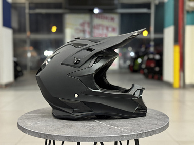 Шлем кроссовый HETOSHI XD1-50 цв. Черный матовый р. XXL 